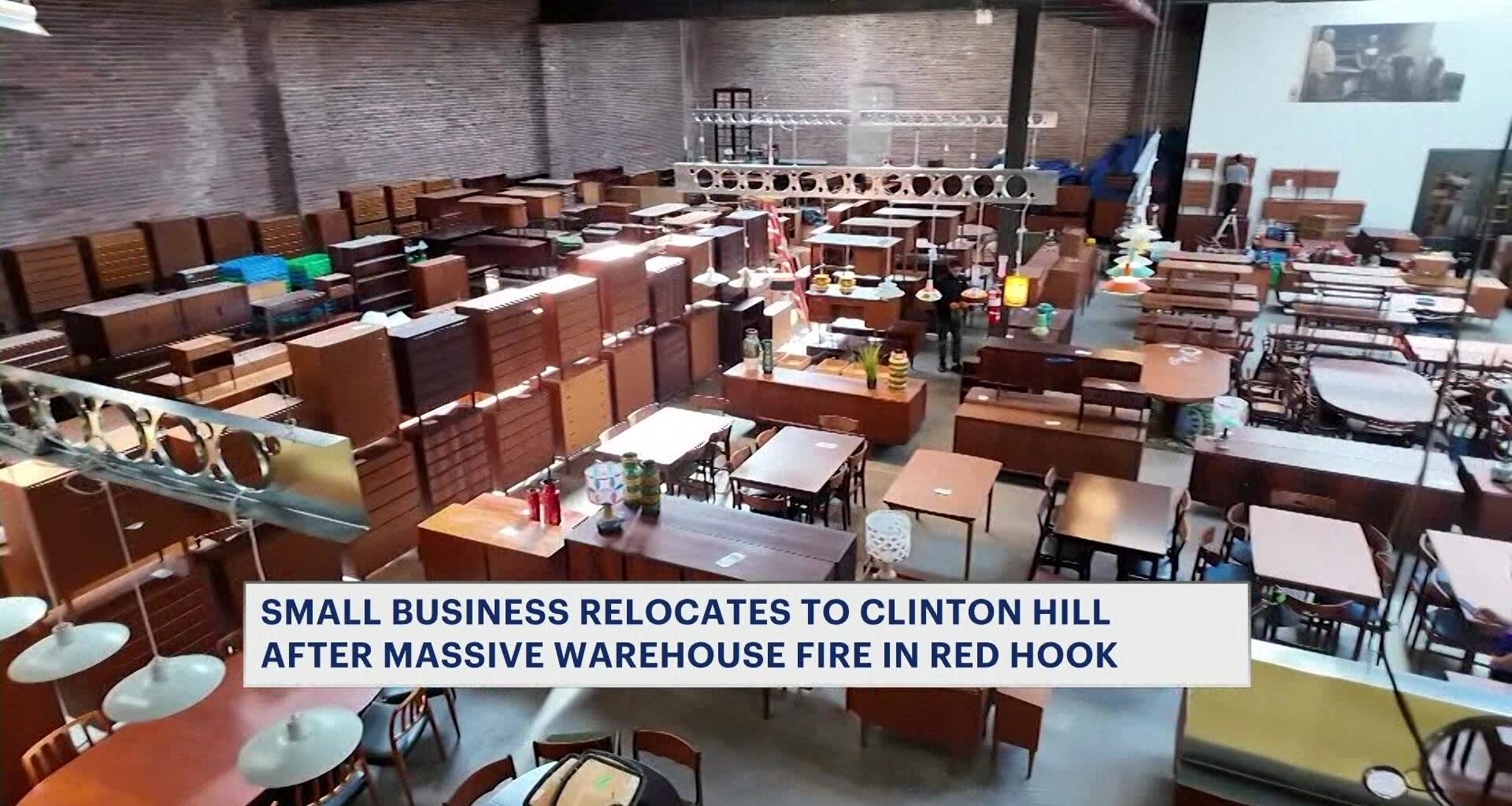 News 12 | Brooklyn | Small Business Relocates To Clinton Hill After Massive Warehouse Fire In Red Hook