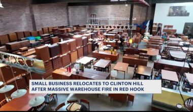 News 12 | Brooklyn | Small Business Relocates To Clinton Hill After Massive Warehouse Fire In Red Hook