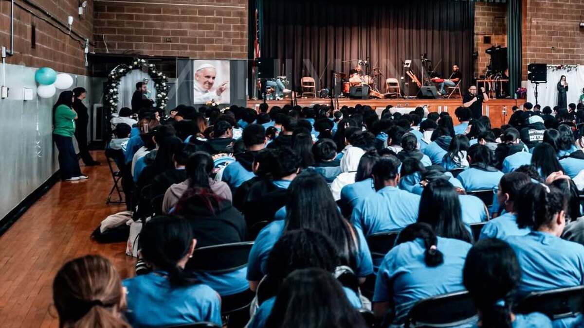 Hundreds of young people participated in the Bronx Catholic Youth Day in 2025.