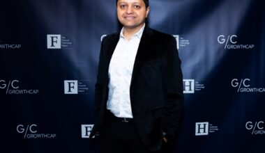 Bhupesh Panwar represents XpertDox at NYC Awards Night