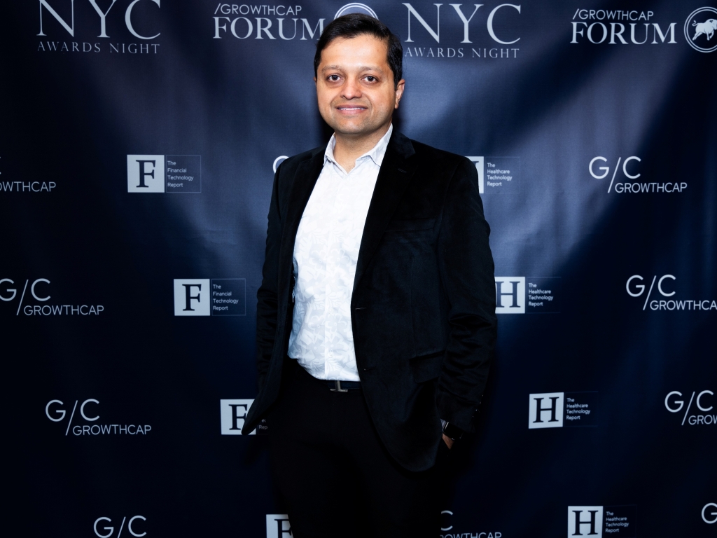 Bhupesh Panwar represents XpertDox at NYC Awards Night