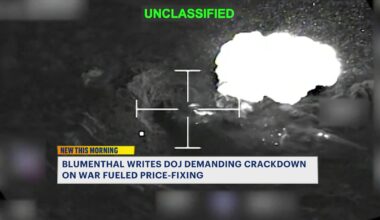 News 12 | Bronx | Sen Blumenthal Urges Trump Administration To Crack Down On War Related Profiteering