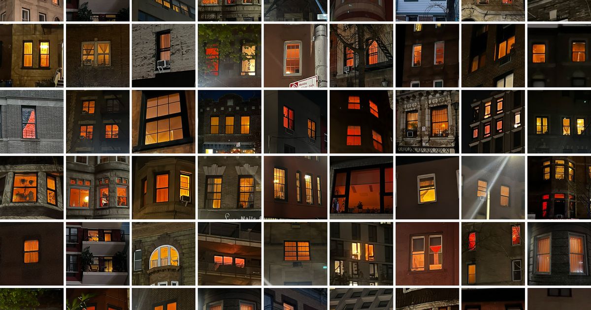 The Orange Light Trend Is Taking Over New York