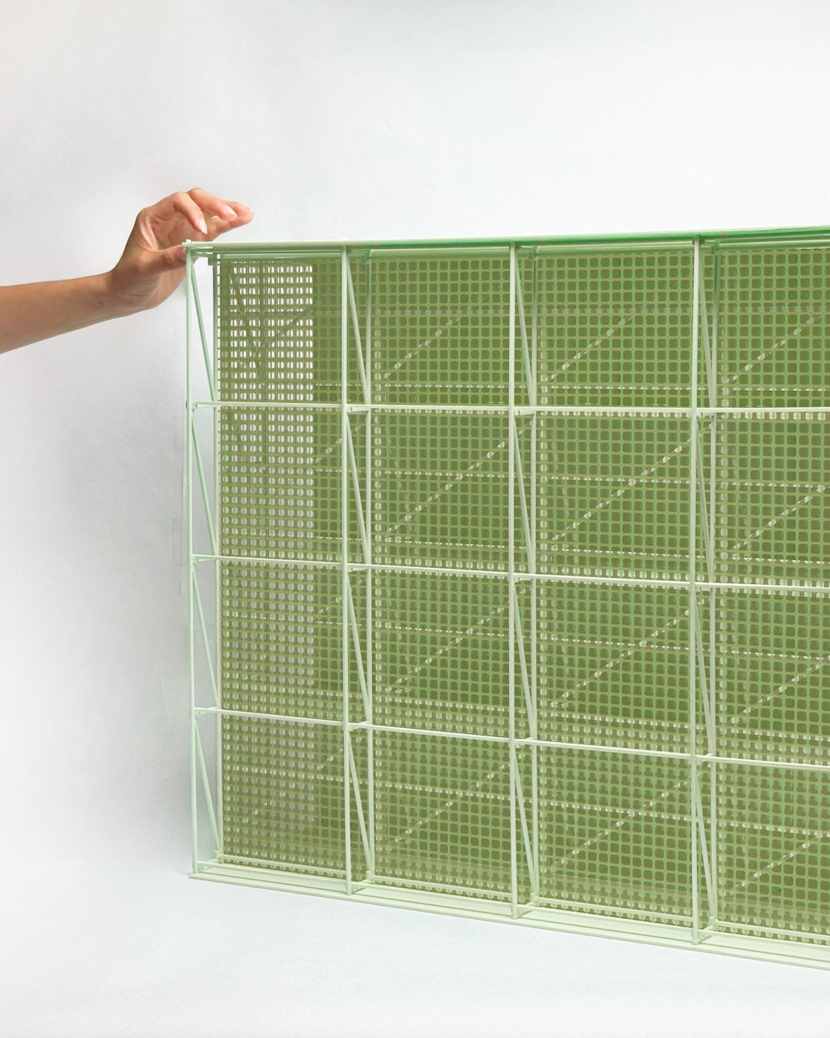 prada new york scaffolding.