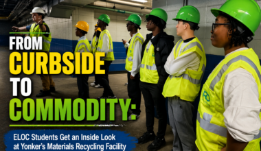 ELOC Students Get An Inside Look At Yonker’s Materials Recycling Facility By