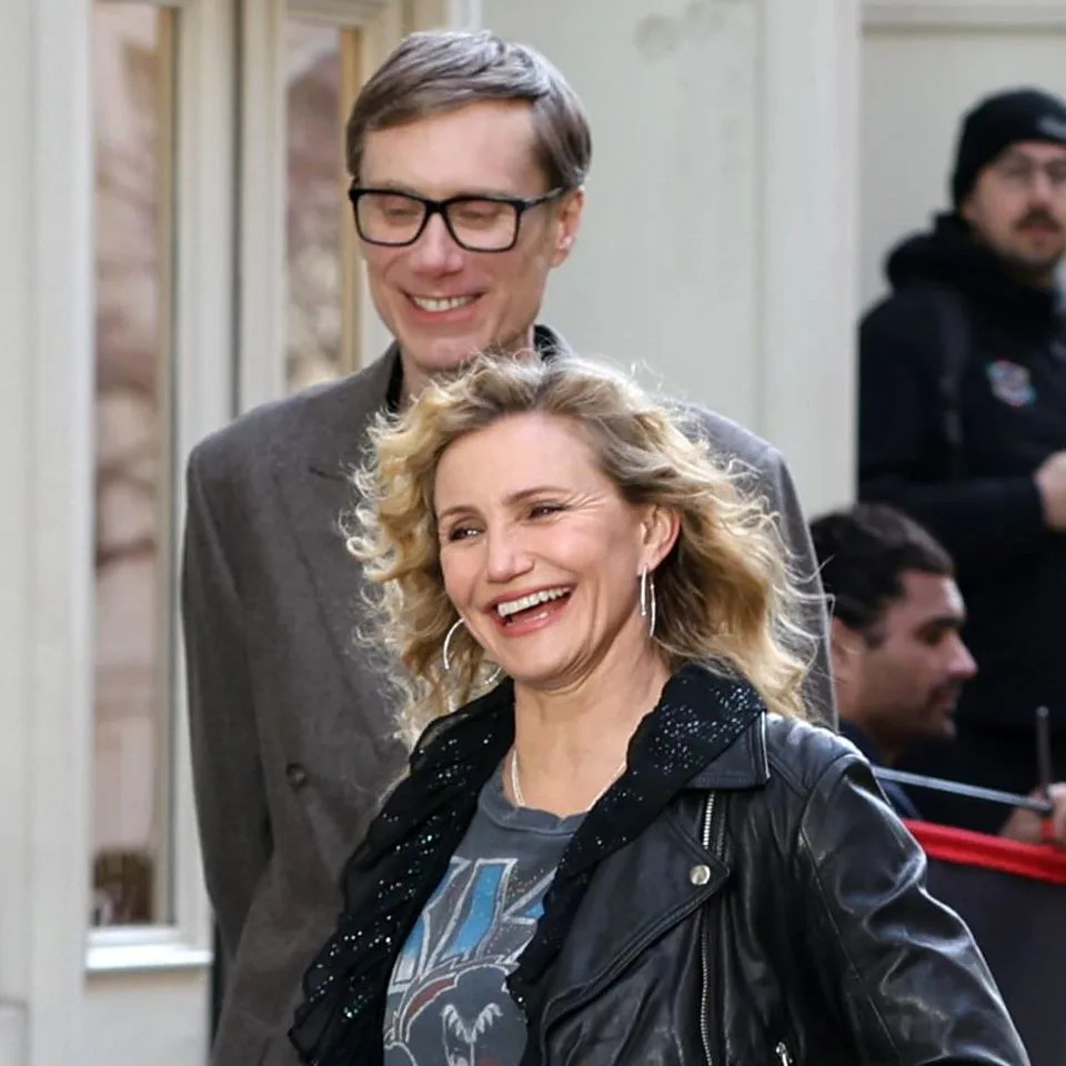 Stephen Merchant and Cameron DiazCredit: Jose Perez/Bauer-Griffin/GC Images