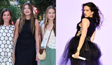 Queen Letizia secretly steps out with lookalike daughters Princess Leonor and Infanta Sofia for Rosalia concert