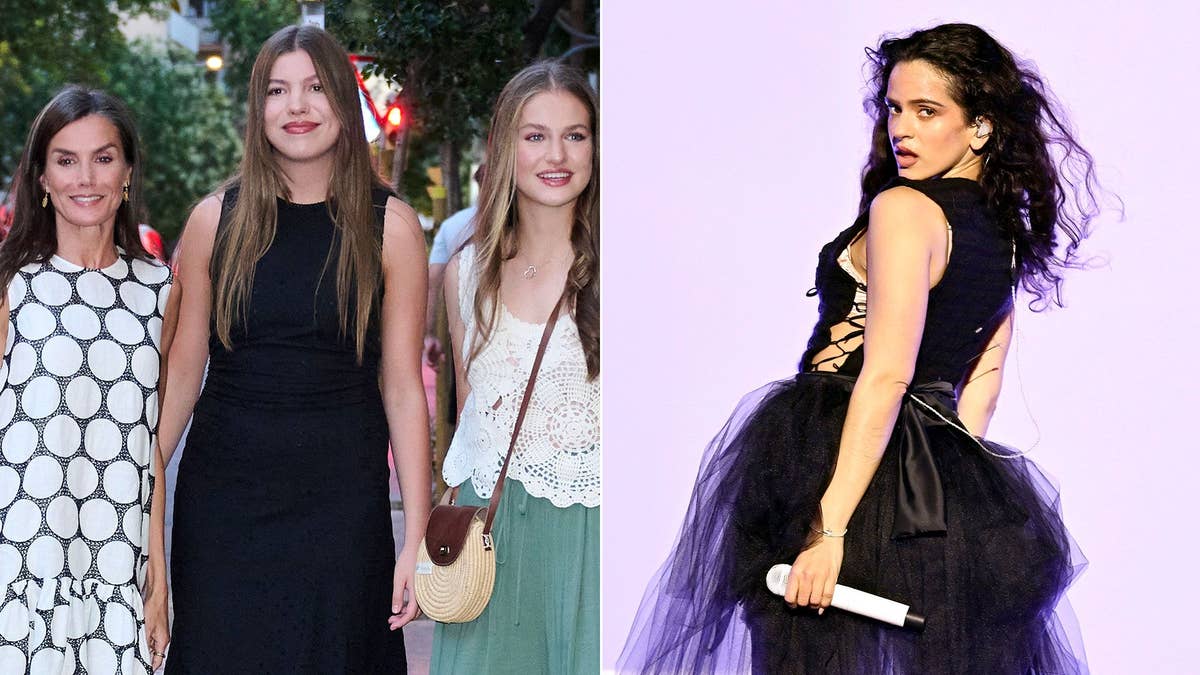 Queen Letizia secretly steps out with lookalike daughters Princess Leonor and Infanta Sofia for Rosalia concert