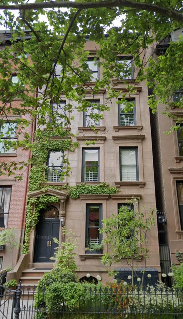 Daniel Craig and Rachel Weisz have sold their Cobble Hill brownstone at 22 Strong Place for $11.8 million. Google Maps