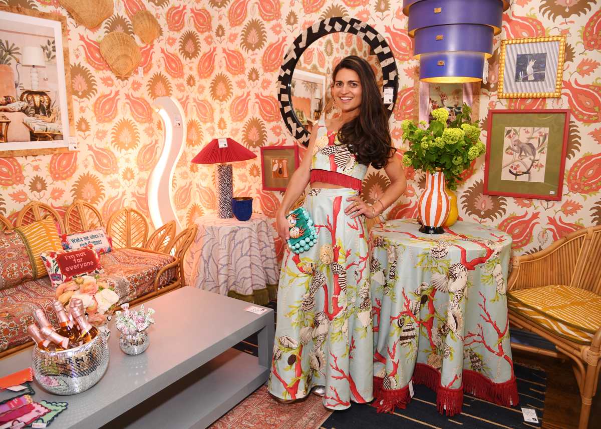  Isabel Ladd attends the opening night of Housing Works' 20th Annual Design on a Dime Benefit at Metropolitan Pavilion on April 24, 2025 in New York City. (Photo by Gary Gershoff/Getty Images for Housing Works)