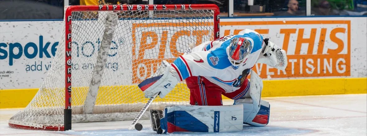 NEW YORK RANGERS REASSIGN G HUGO OLLAS TO ECHL’S BLOOMINGTON BISON