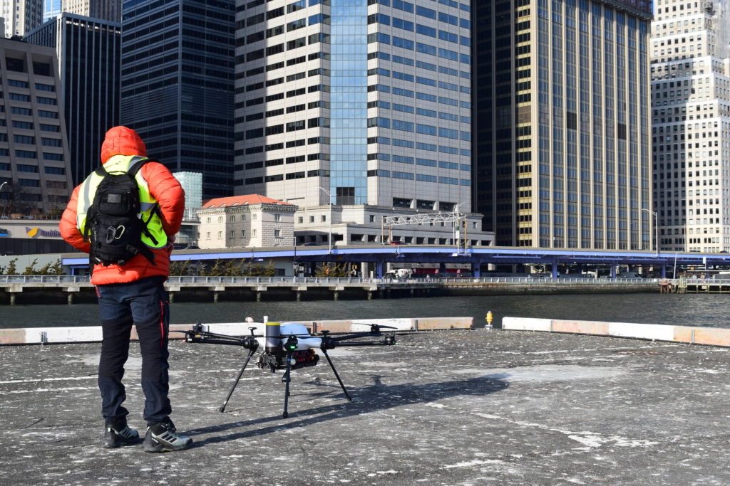 New York drone trial with PANYNJ, speedbird aero and skyports