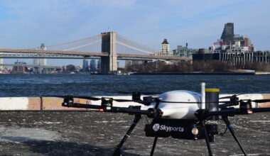 New York drone trial with PANYNJ, speedbird aero and skyports