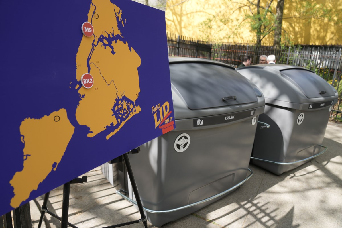Empire Bin Trash Containers Coming to Central Brooklyn Neighborhoods