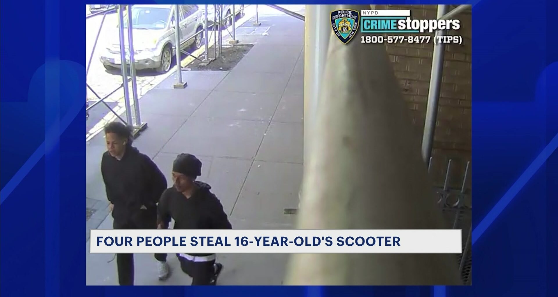 News 12 | Bronx | Teen Robbed Of Scooter Slapped In The Face In Highbridge 4 Men On The Run