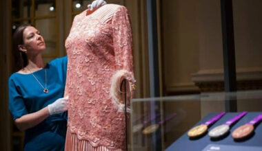 Queen Elizabeth II’s Olympics stunt double outfit featured in fashion exhibition
