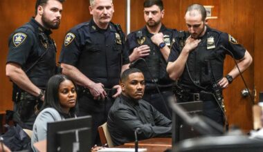 115 YEARS: Man convicted of fatally shooting Queens cop gets massive prison sentence as family weeps in court