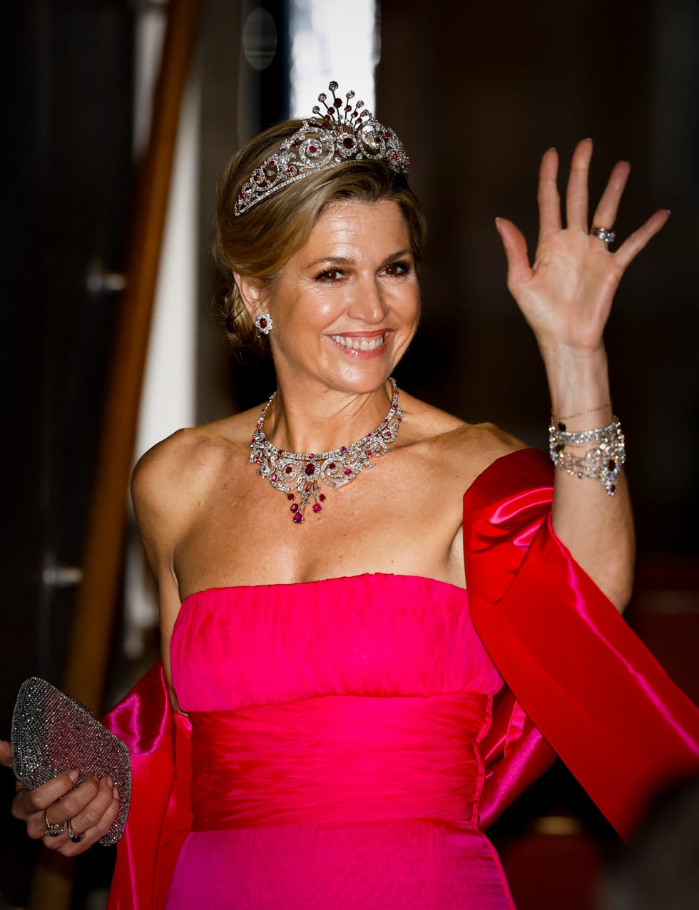 King Willem-Alexander And Queen Maxima Attend Diplomatic Corps Dinner