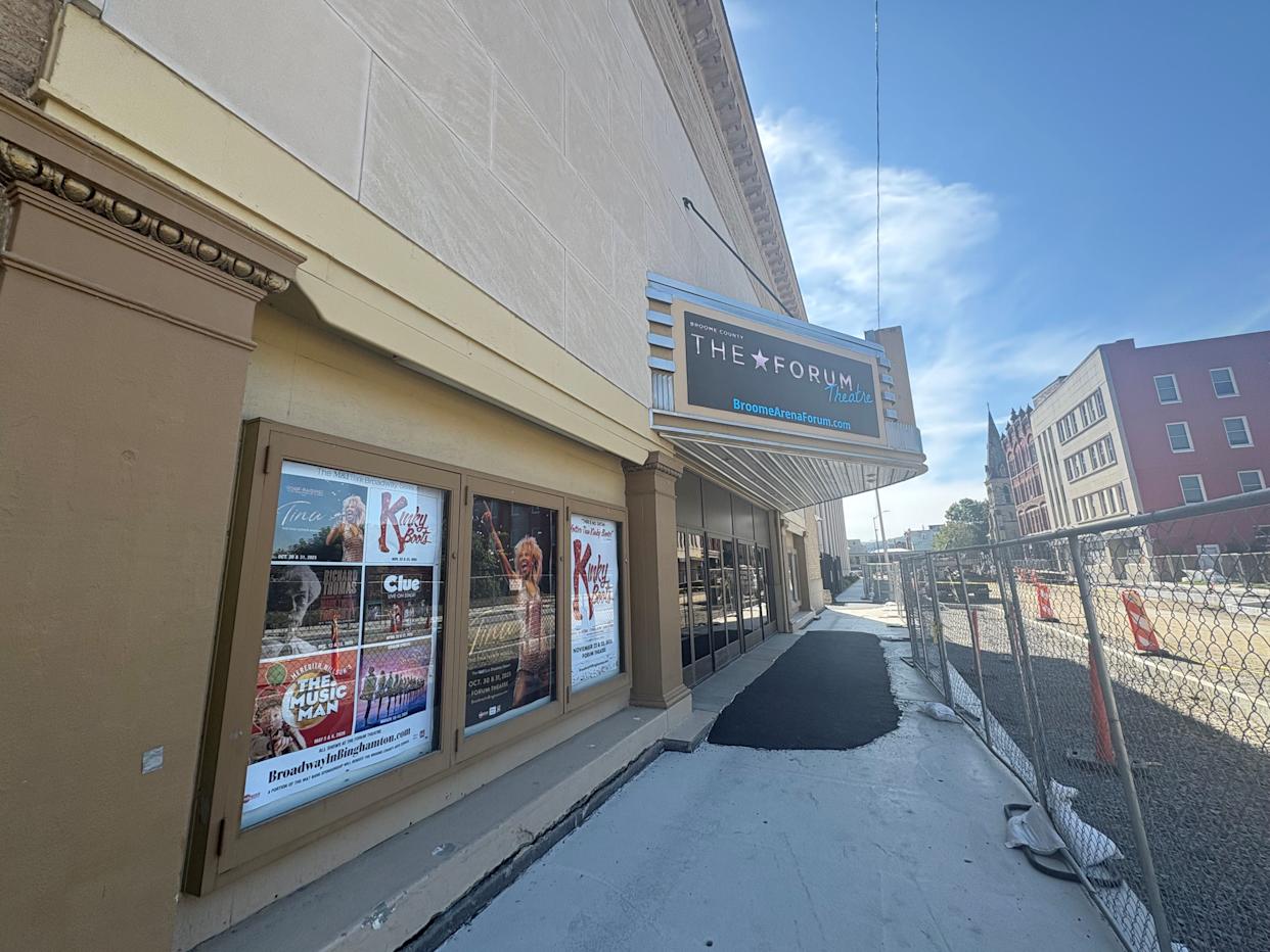 Broome County Forum Theatre, located at 236 Washington St., in Binghamton, on Sept. 30, 2025.