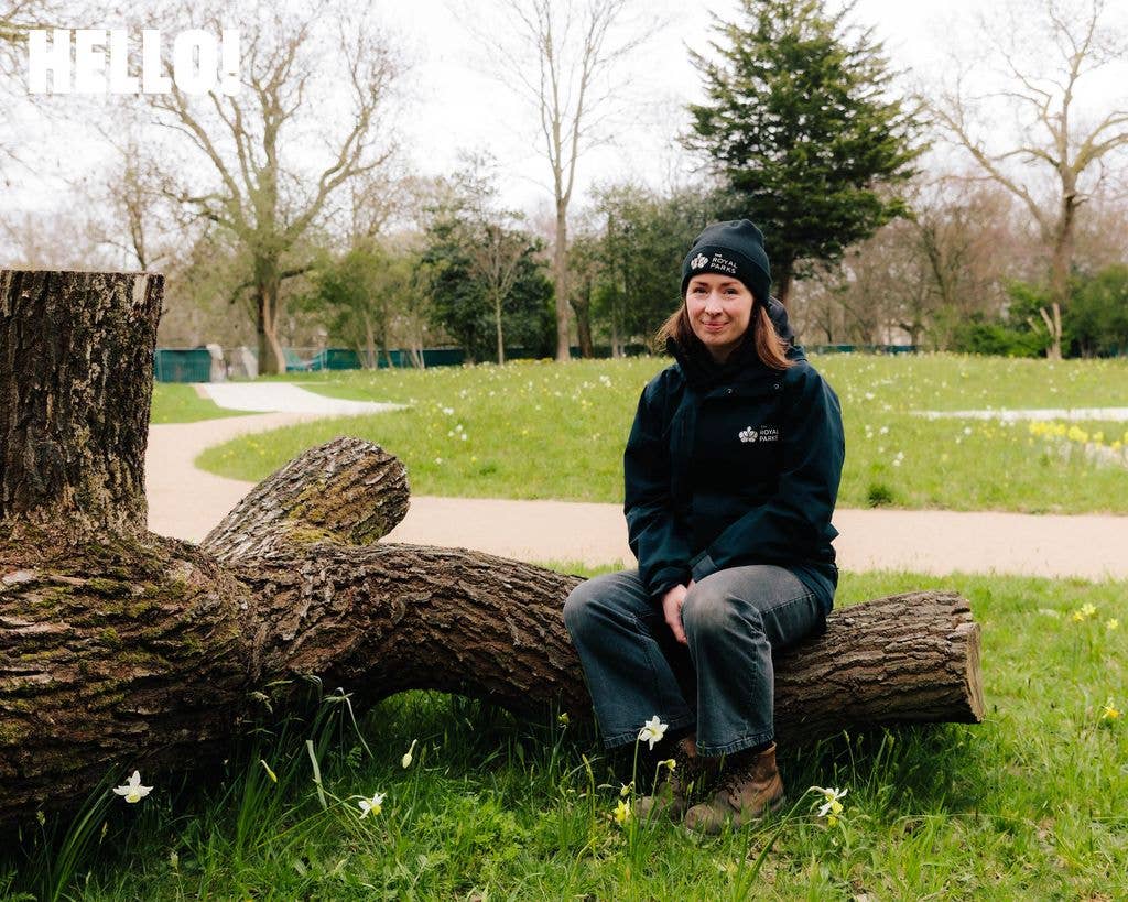 Fiona Packe, head gardener for the new memorial garden 