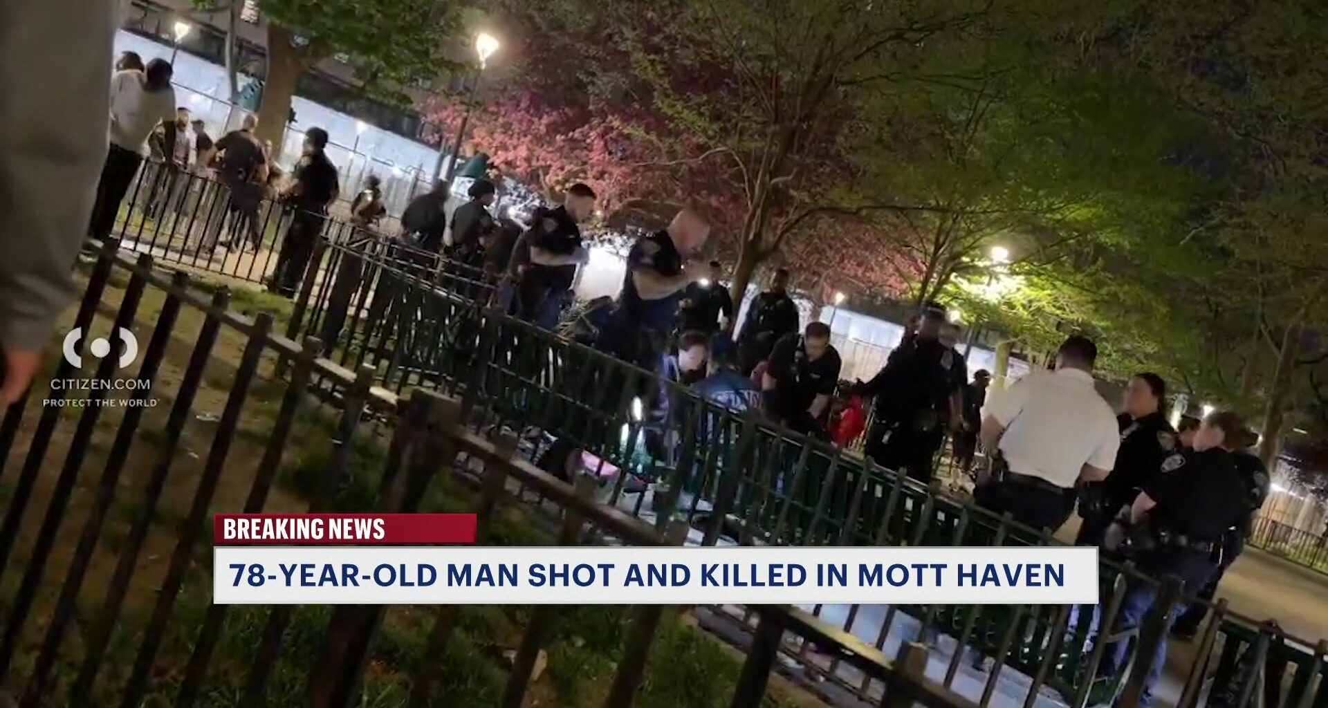 News 12 | Bronx | 78 Year Old Man Fatally Shot Feet Away From His Mott Haven Home