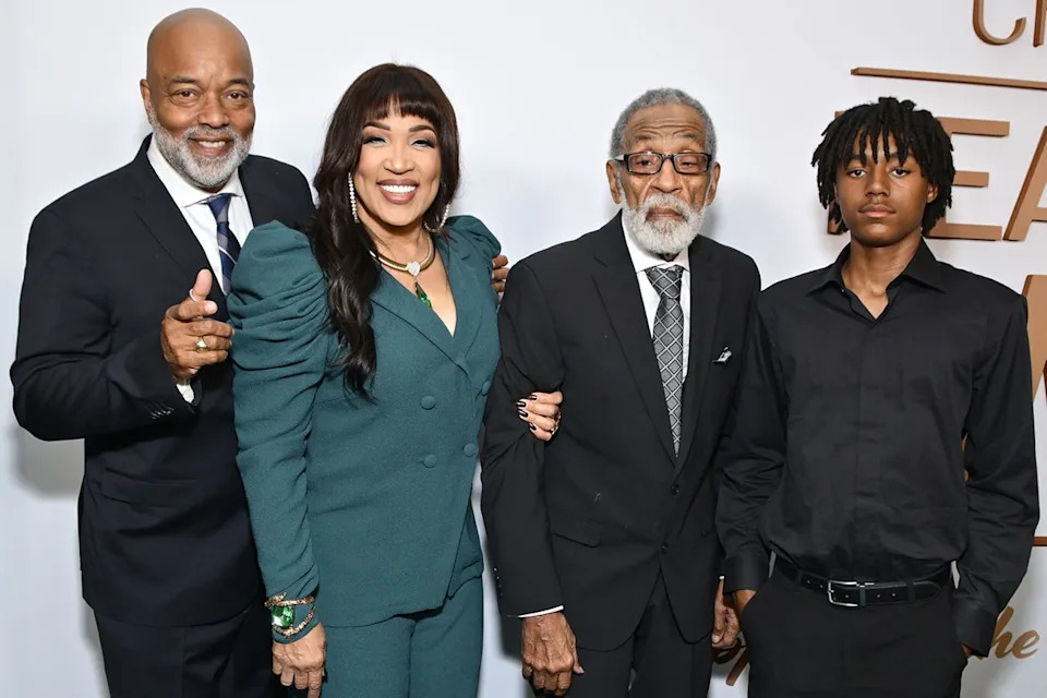 Kyle Whitley, Kym Whitley, William Whitley and Joshua WhitleyCredit: Michael Tullberg/Getty
