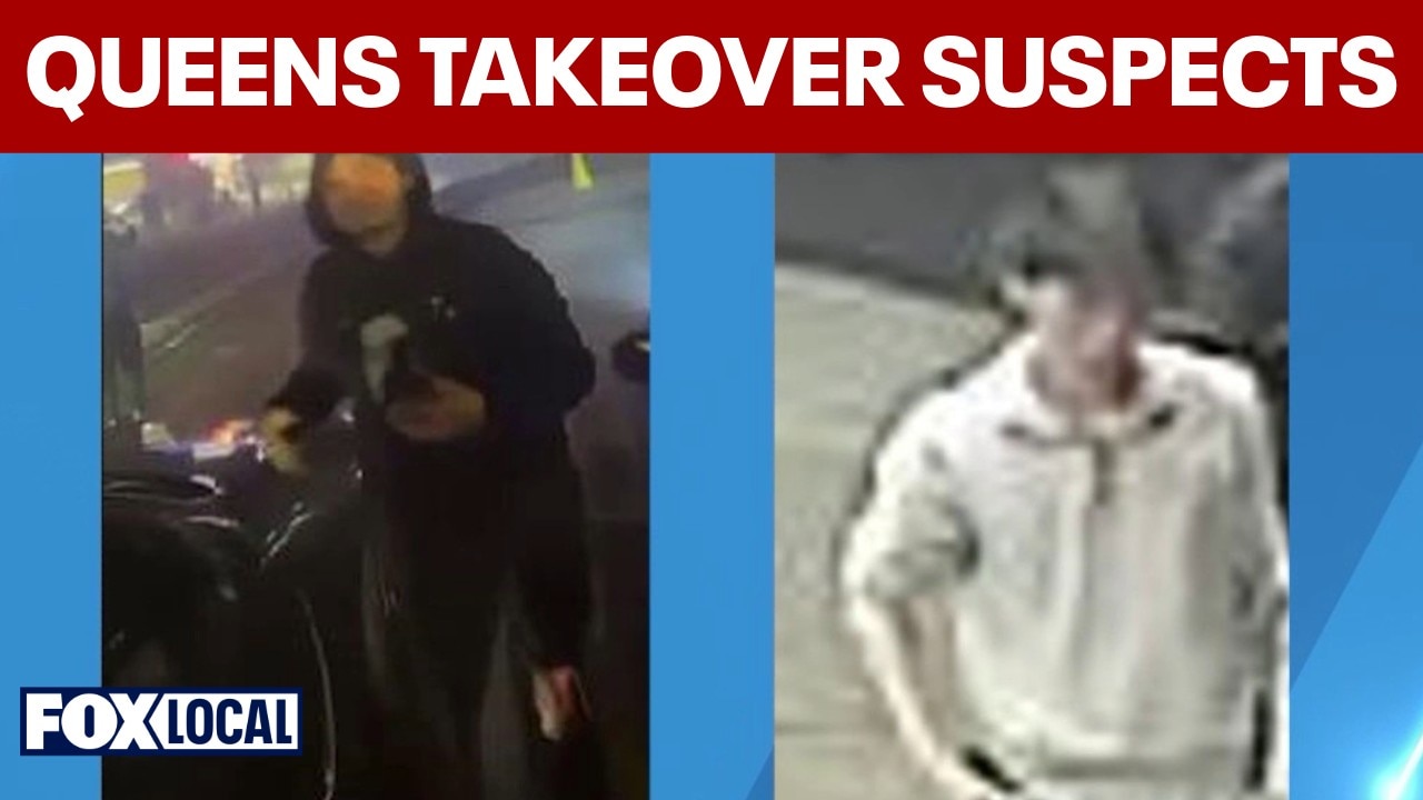 8 suspects sought in Queens street takeover as new photos released