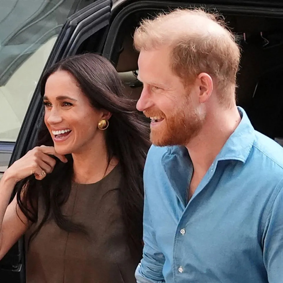 Meghan Markle and Prince HarryCredit: Jonathan Brady / POOL / AFP via Getty