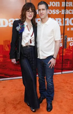 Molly Ringwald and Panio GianopoulosCredit: John Nacion/Getty