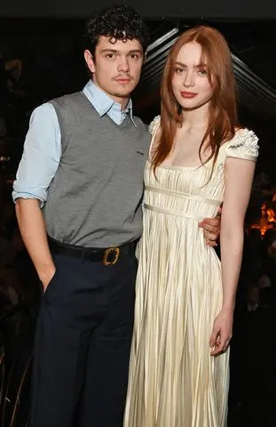 Noah Jupe and Sadie SinkCredit: Alan Chapman/Dave Benett/Getty