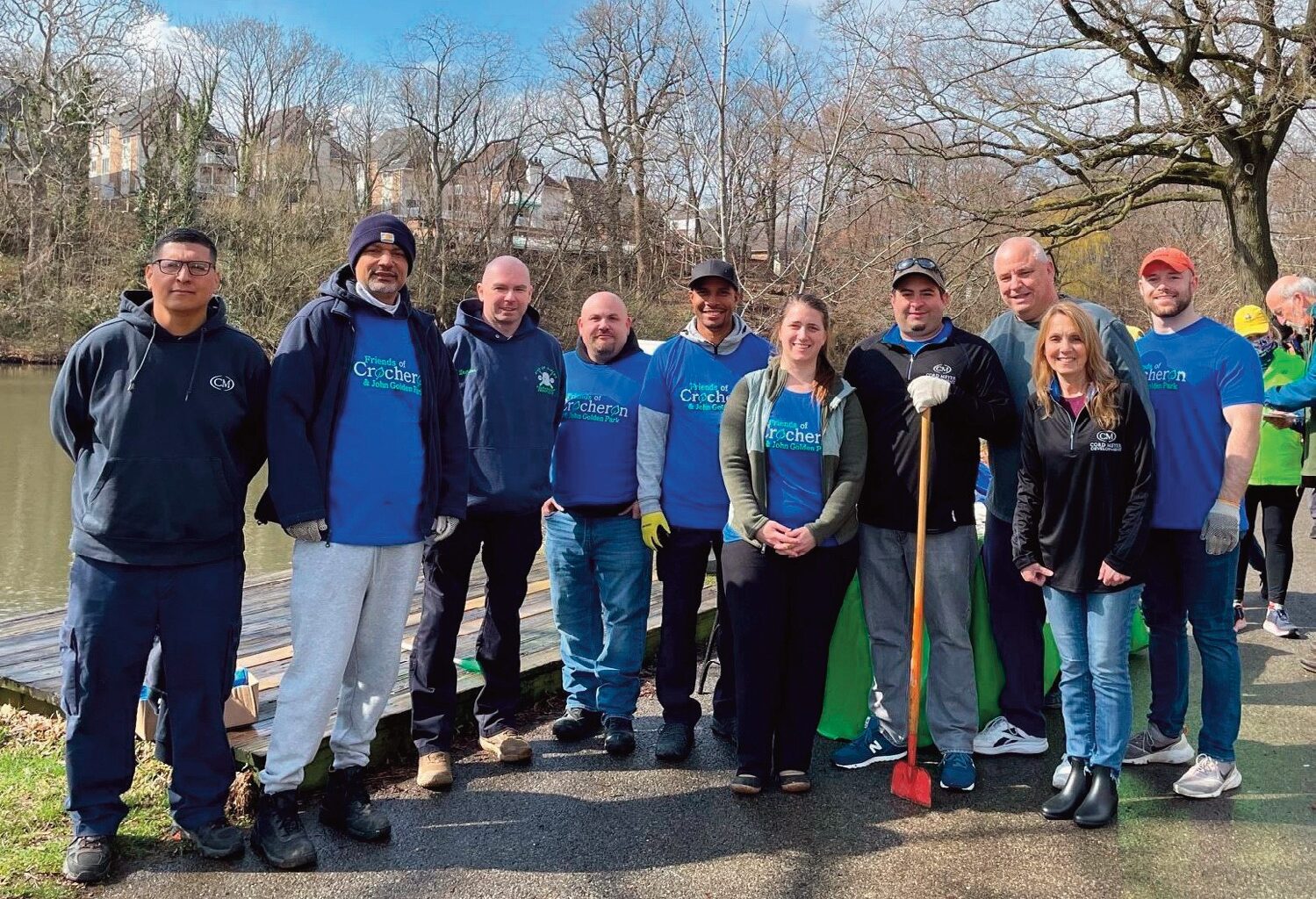 is invited to participate in the Cord Meyer Park Cleanup on April 25th from 10 a.m. to 12 p.m. The event includes free T-shirts and refreshments for volun­teers.