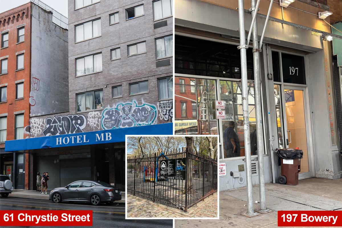 Ex-hotel still houses sex offenders near NYC playground after bombshell report — and nearby shelter is now following suit