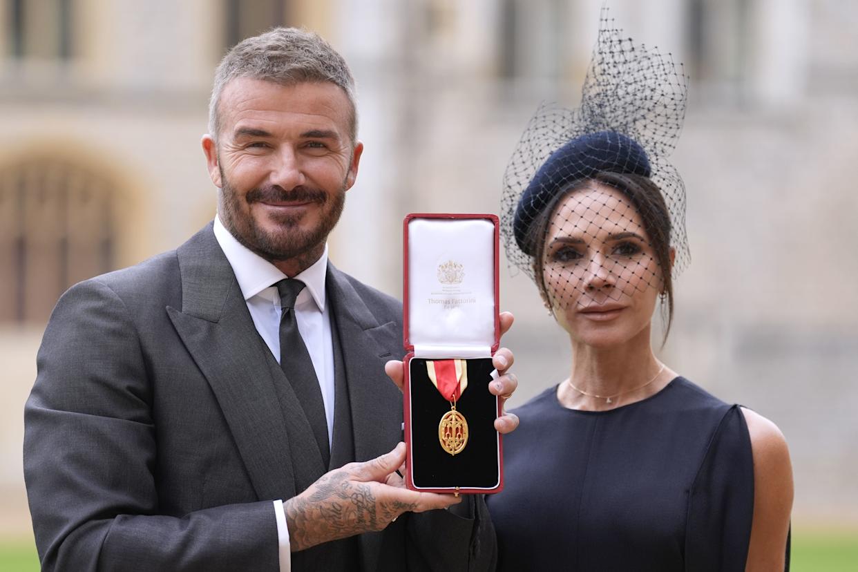 He has distanced himself from David and Victoria (PA Wire)