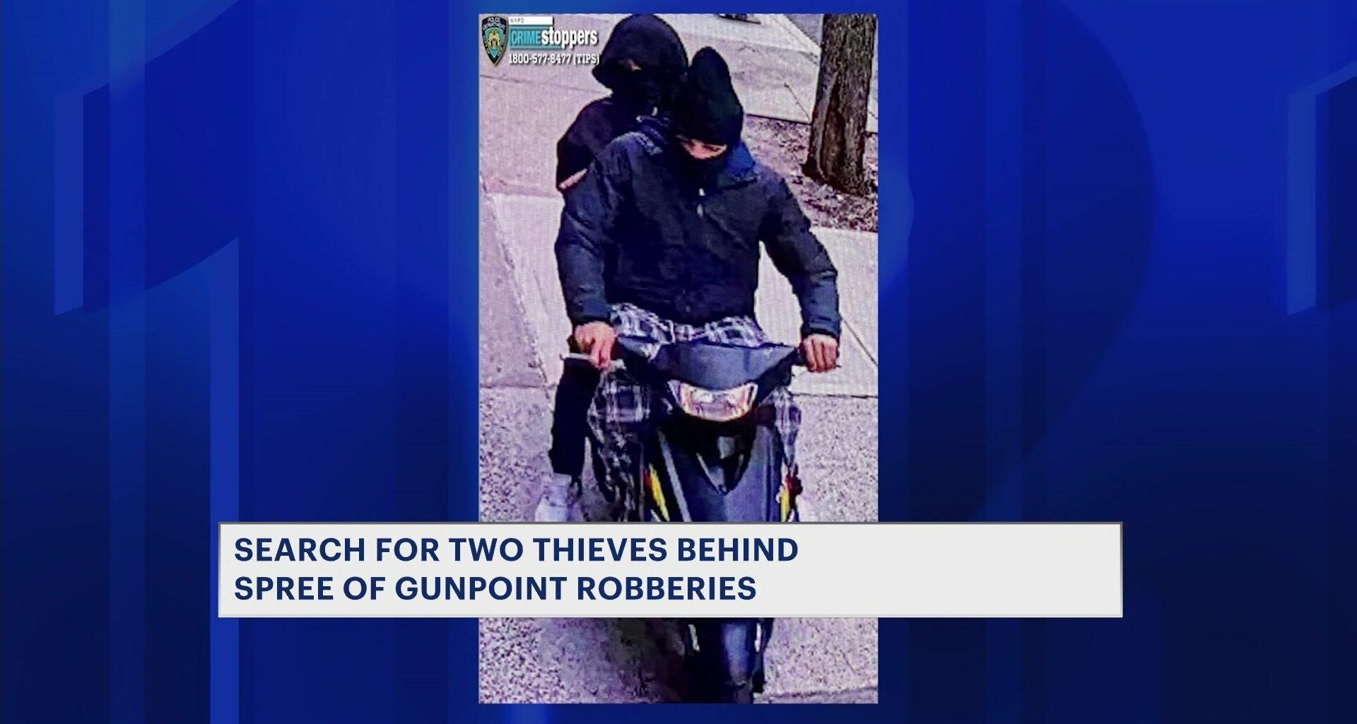 News 12 | Bronx | Moped Riding Duo Wanted For Chain Snatching Spree