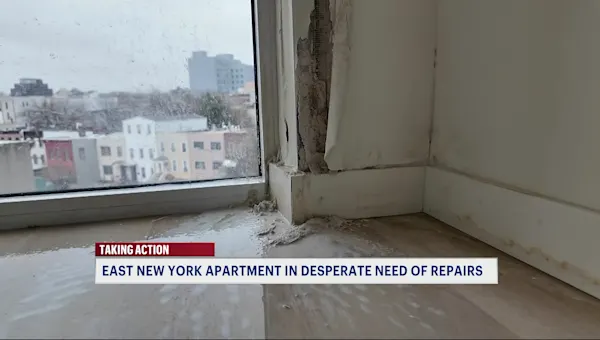 News 12 | Brooklyn | Brooklyn mother says new apartment in East New York is in desperate need of repairs