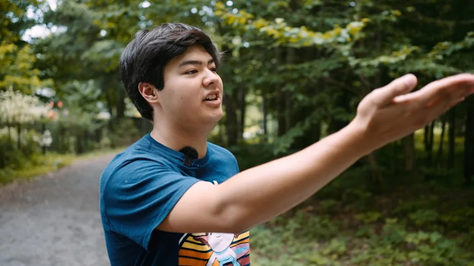 The doc follows Lachapelle (pictured here) and centers on how he uses his connection to animals as a voice for change. Ben.Mooseful.Media