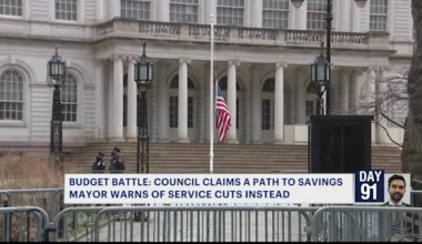 News 12 | Brooklyn | NYC Council claims a path to savings; mayor warns of service cuts instead