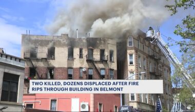 News 12 | Bronx | Man Searches For Loved One After Deadly Belmont Fire Kills 2 Displaces Dozens