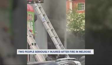 News 12 | Bronx | 2 People Critically Injured 3 Firefighters Injured In Mott Haven Mosque Fire