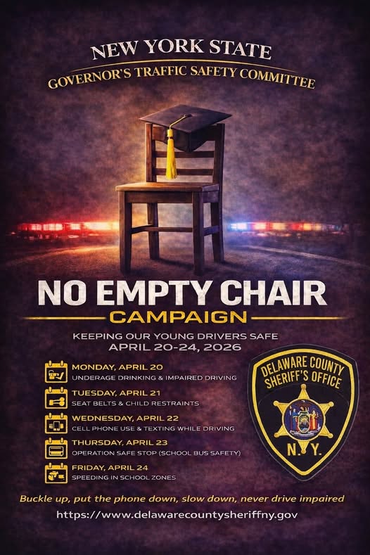New York State Police Launch ‘No Empty Chair’ Campaign Ahead of Prom, Graduation Season