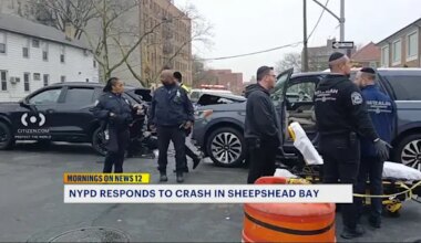 News 12 | Brooklyn | Video shows mangled SUVs in aftermath of Sheepshead Bay Crash