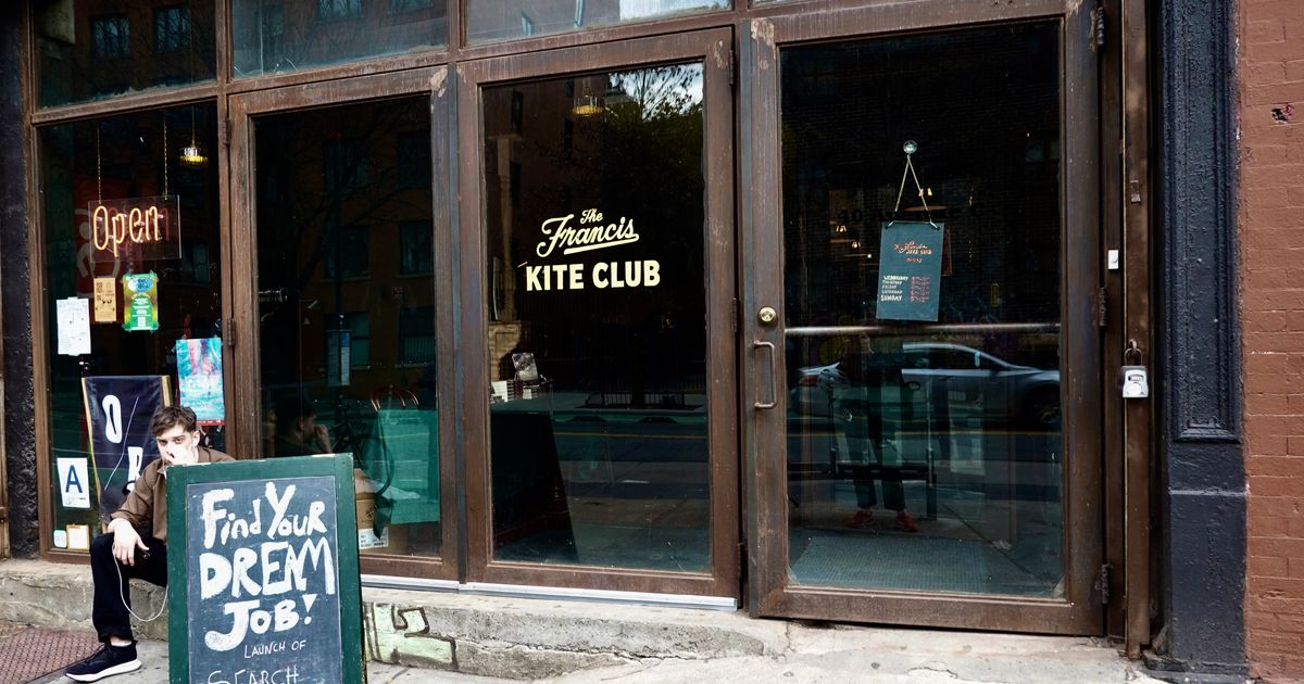 The Bar That’s Also an Office for OR Books and Lux Magazine