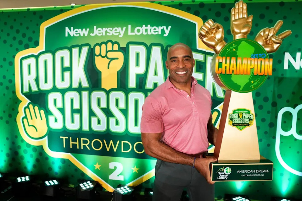 Tiki BarberCredit: Charles Sykes/AP Content Services for New Jersey Lottery