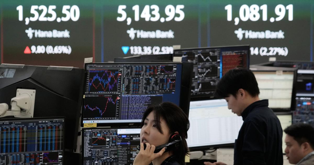 The Dow surges more than 1,100 points as Wall Street soars to its best day since last spring | Ap-business