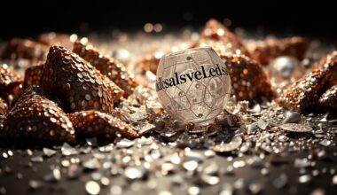 An extreme close-up of sparkling sequins and shattered glass, capturing the glamour and drama of the drag pageant world.