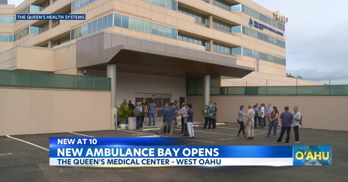 New ambulance bay expands Queen's West Oahu emergency care | News