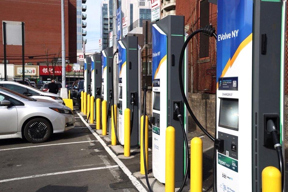 EV charging stations increasing in Queens |