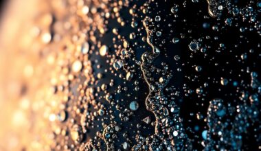 An extreme close-up photograph of a sparkling, faceted gemstone reflecting dramatic studio lighting, conceptually representing the glitz and glamour of the jewelry industry and the recognition of emerging talent.