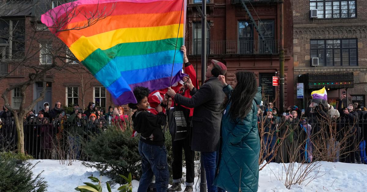 Trump administration agrees to return rainbow Pride flag to New York’s Stonewall monument | Nation