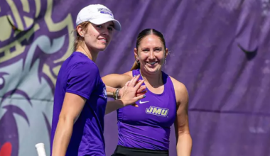 JMU's Brooklyn Hoffmann, Sophie Williams named Women's Tennis Doubles Team of the Week | James Madison University